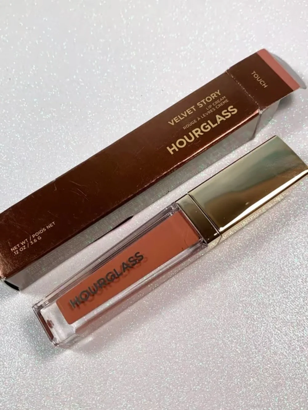 Hourglass VelvetStory Lip Cream- Mauve